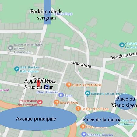 Bel Appart T2 Confortable En Plein Coeur De Sigean Zewnętrze zdjęcie