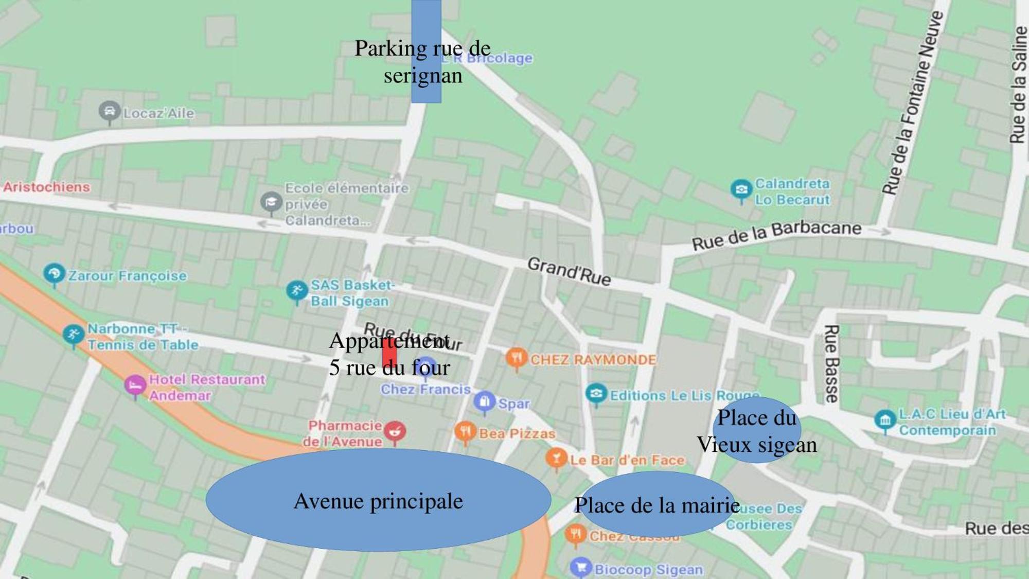Bel Appart T2 Confortable En Plein Coeur De Sigean Zewnętrze zdjęcie